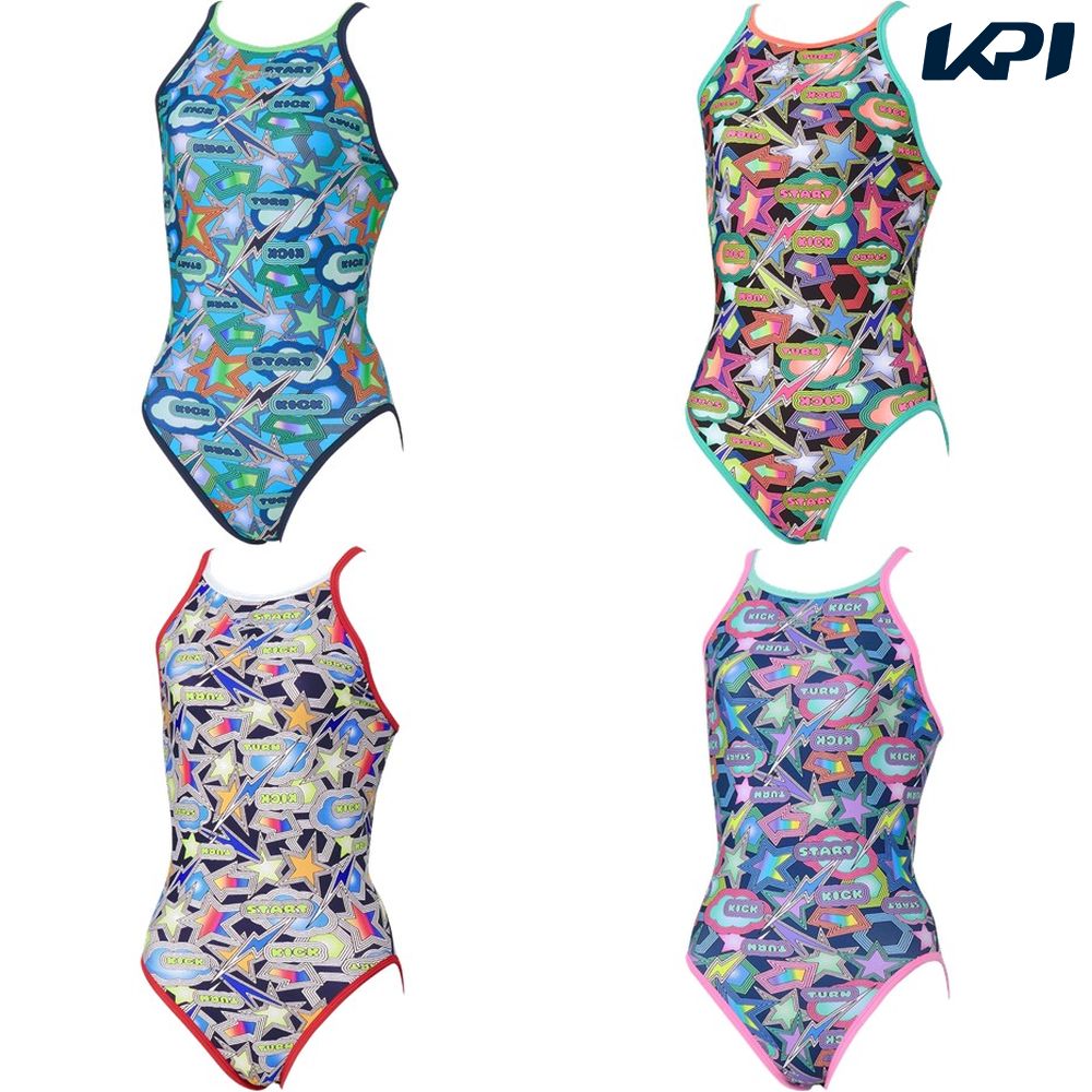 スピード Speedo 水泳水着 レディース Sparkling Boom TurnS Suit