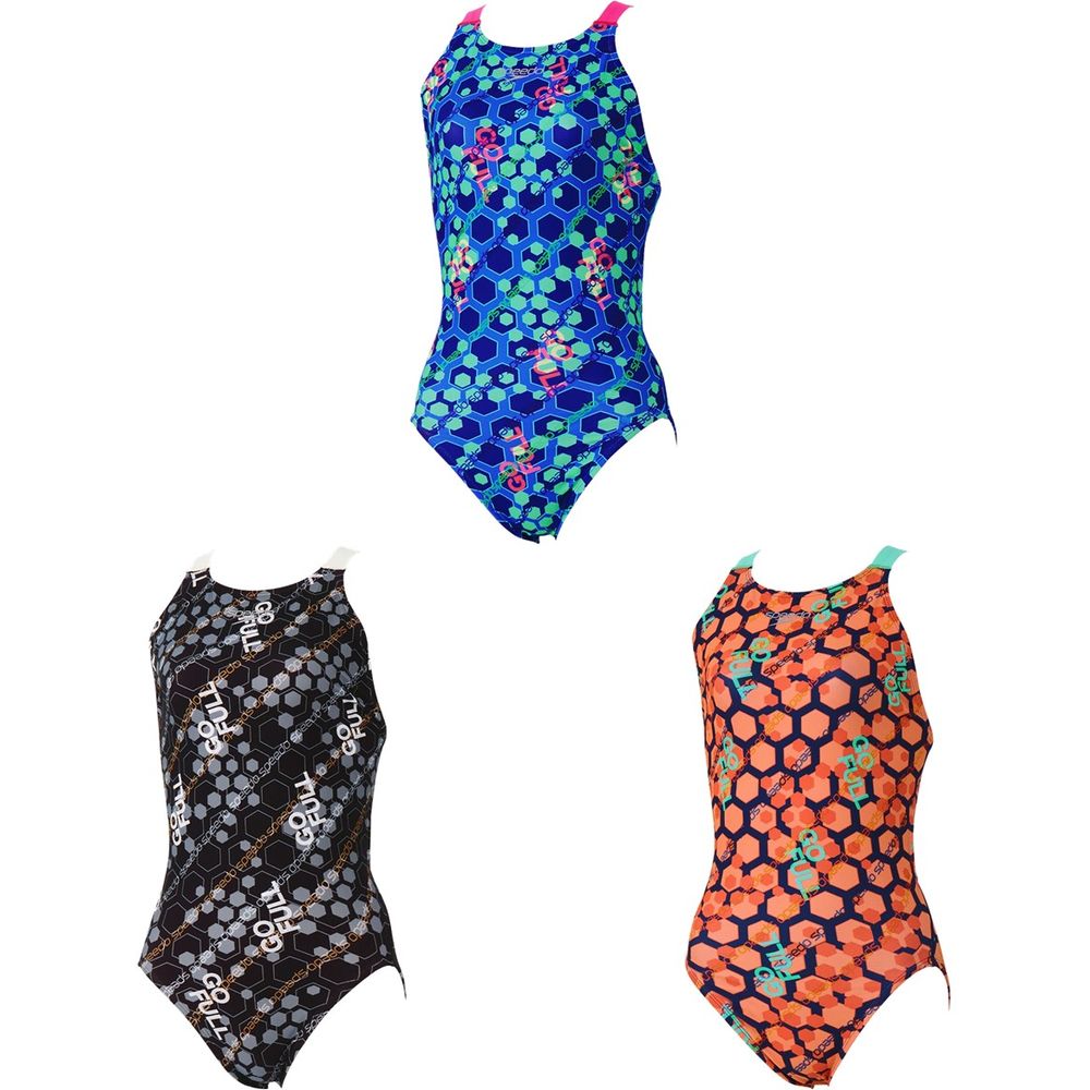 スピード Speedo 水泳水着 レディース   Hexagonal TurnS W/S Suit STW02657
