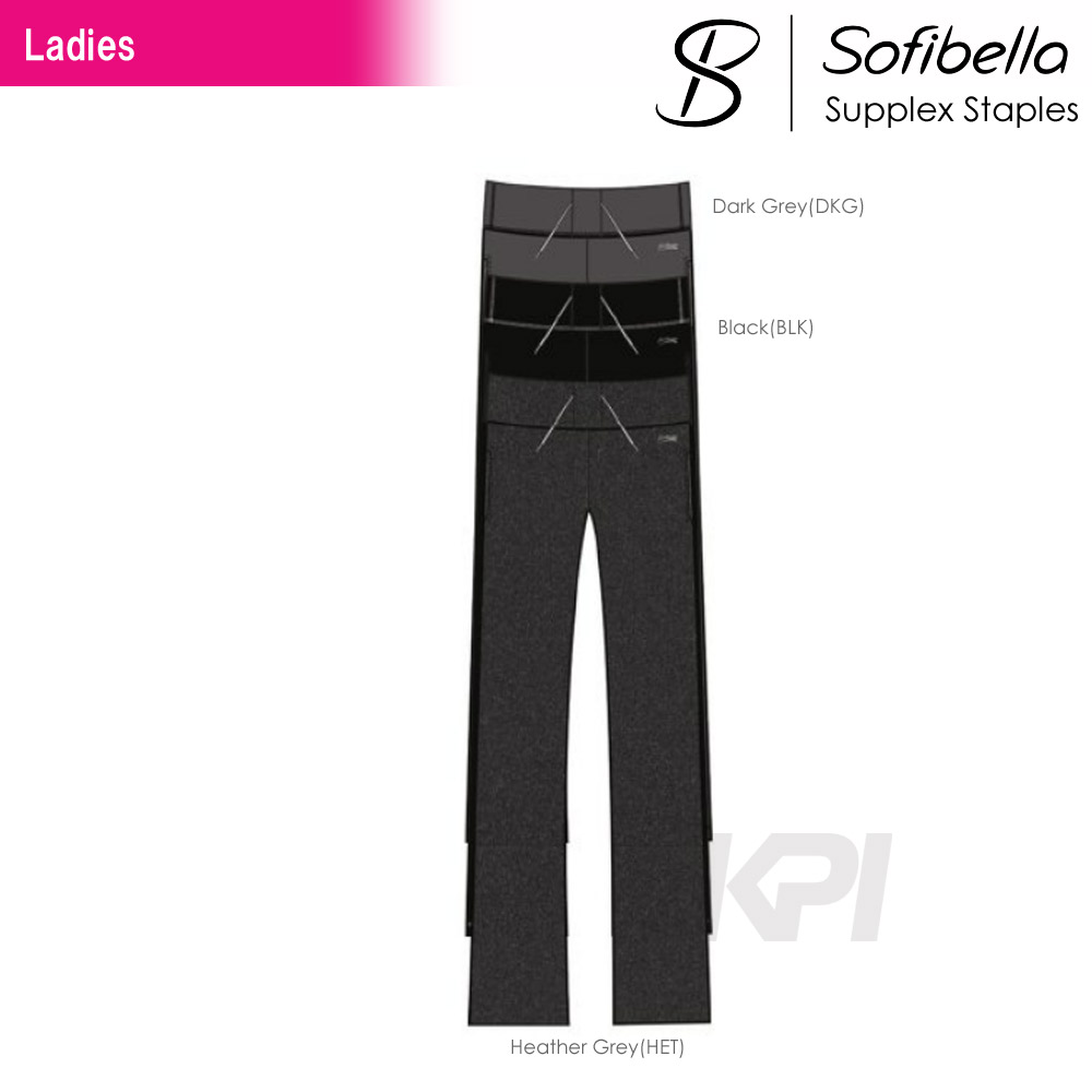 Sofibella ソフィベラ 「Supplex Staples Collection サプレックスコレクション 　Supplex Pant SU1074S」フィットネスウェア＆テニスウェア『即日出荷』｜kpi24