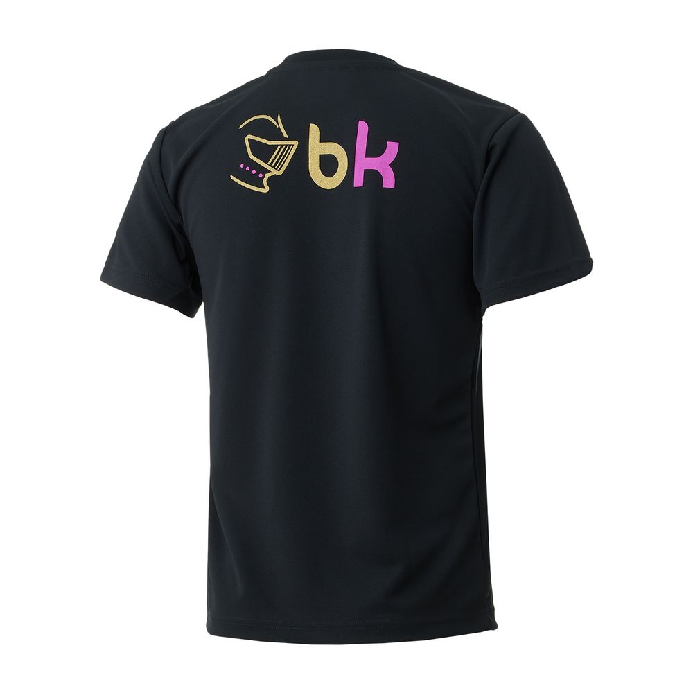 ブラックナイト Black knight バドミントンウェア ユニセックス   ドライＴシャツ T-4104U 2024SS｜kpi24｜05