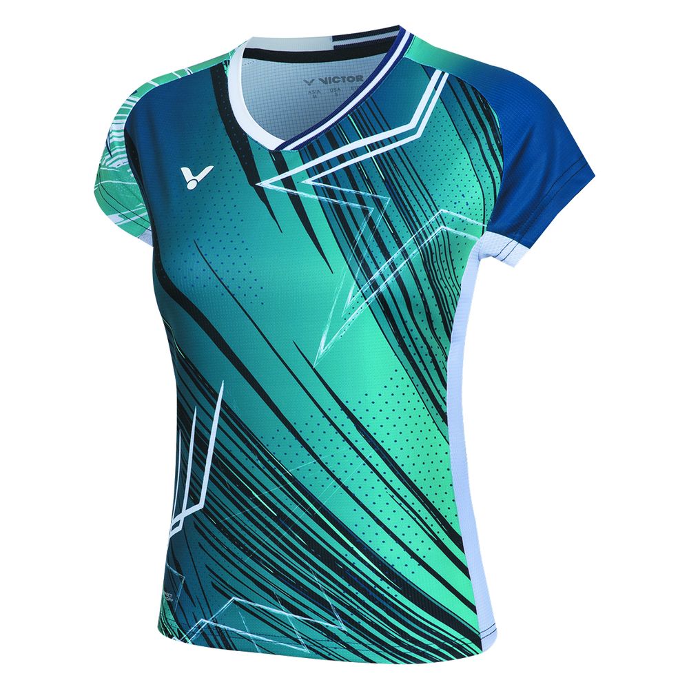 バドミントンウェア レディース ビクタースポーツ ゲームシャツ T