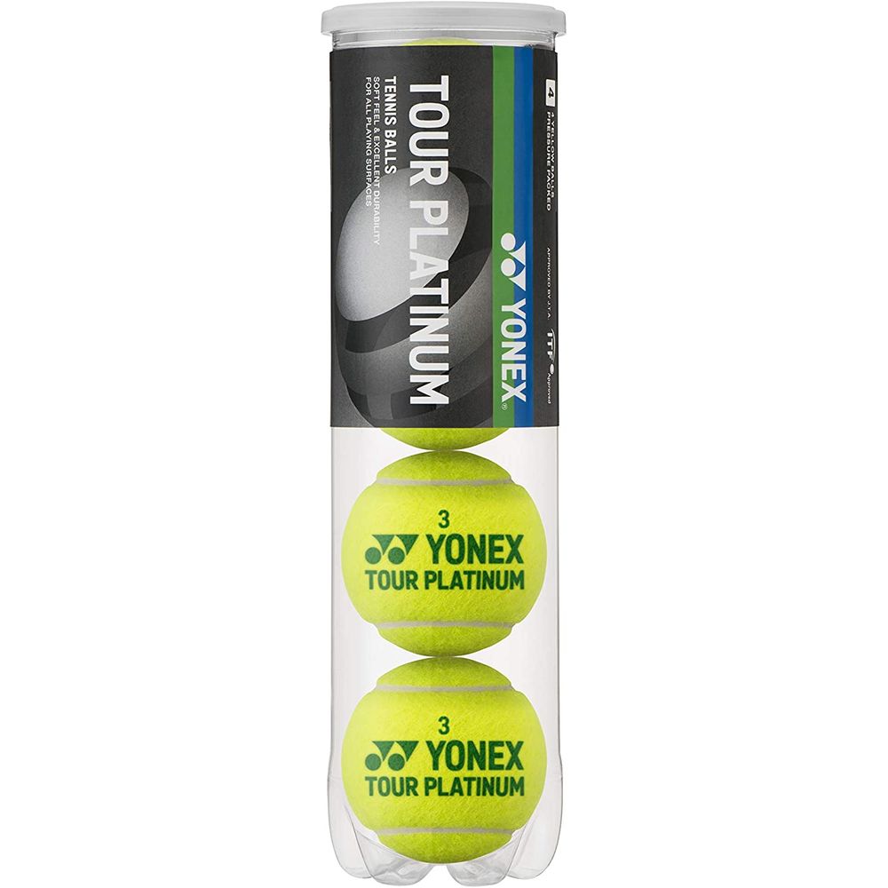 「365日出荷」ヨネックス YONEX テニステニスボール ツアープラチナム 4個入り  1缶 TB-TPL4 『即日出荷』｜kpi24
