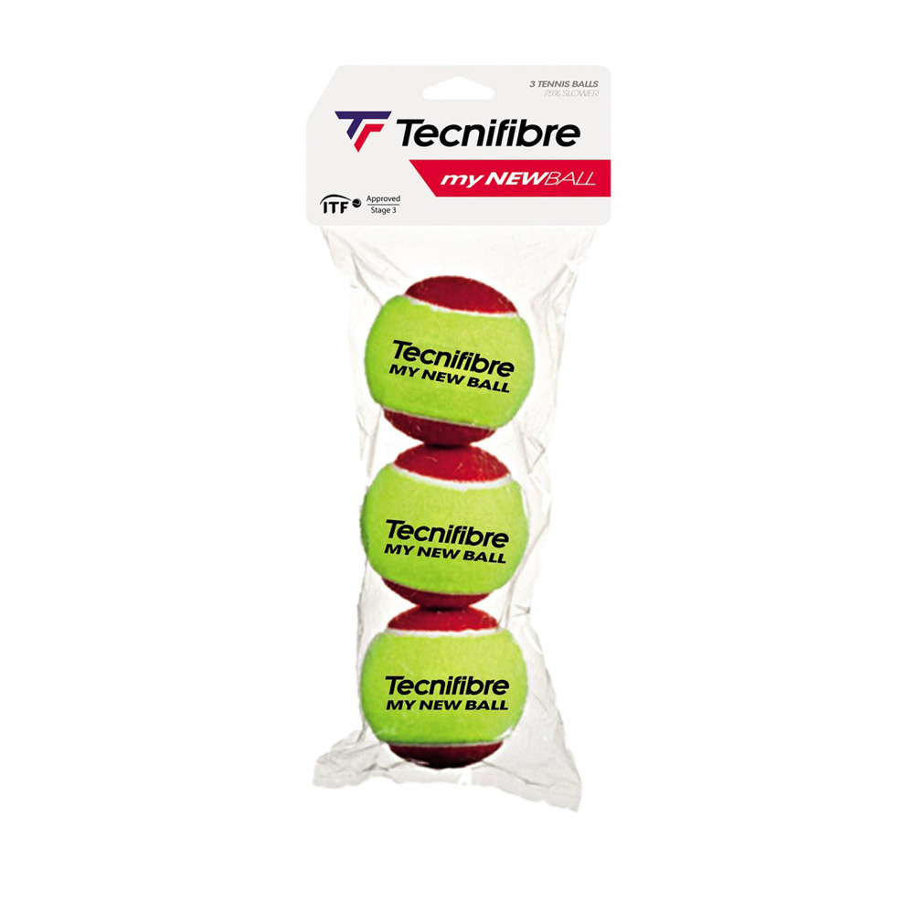 woׁxeNjt@Co[ Tecnifibre WjAejX{[  MY NEW BALL stage3 Xe[W3 3 TBP3RD1