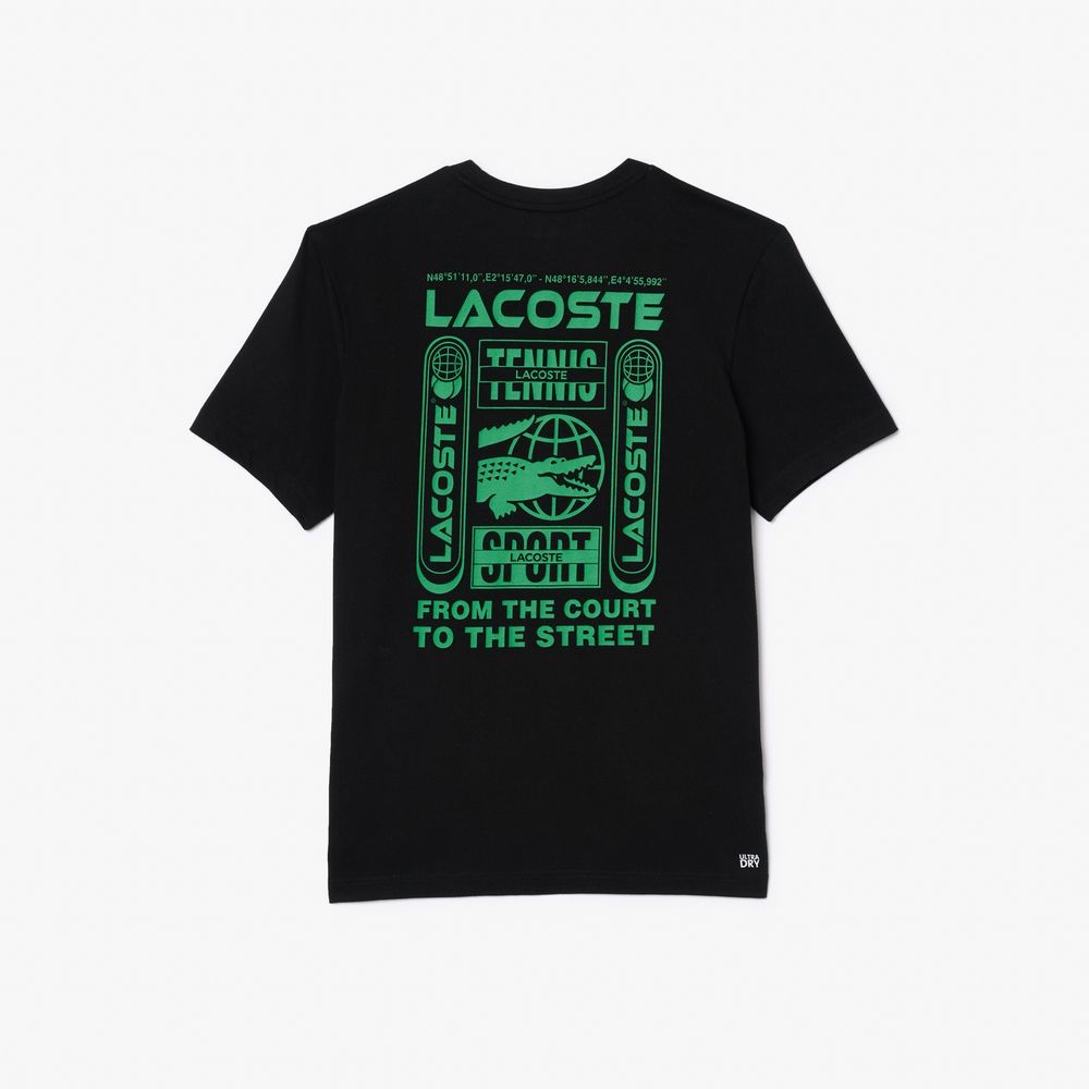 ラコステ LACOSTE テニスウェア メンズ 『ダニール・メドベージェフ』クルーネックTシャツ TH1795-10-031 2023FW 『即日出荷』｜kpi24｜04