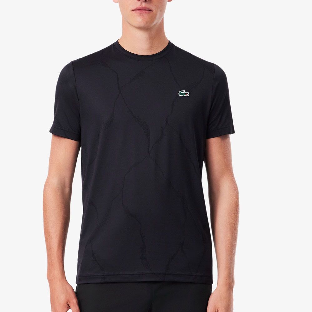 ラコステ LACOSTE テニスウェア メンズ   ウルトラドライワニジャカードTシャツ TH6720-99-031 2026FW