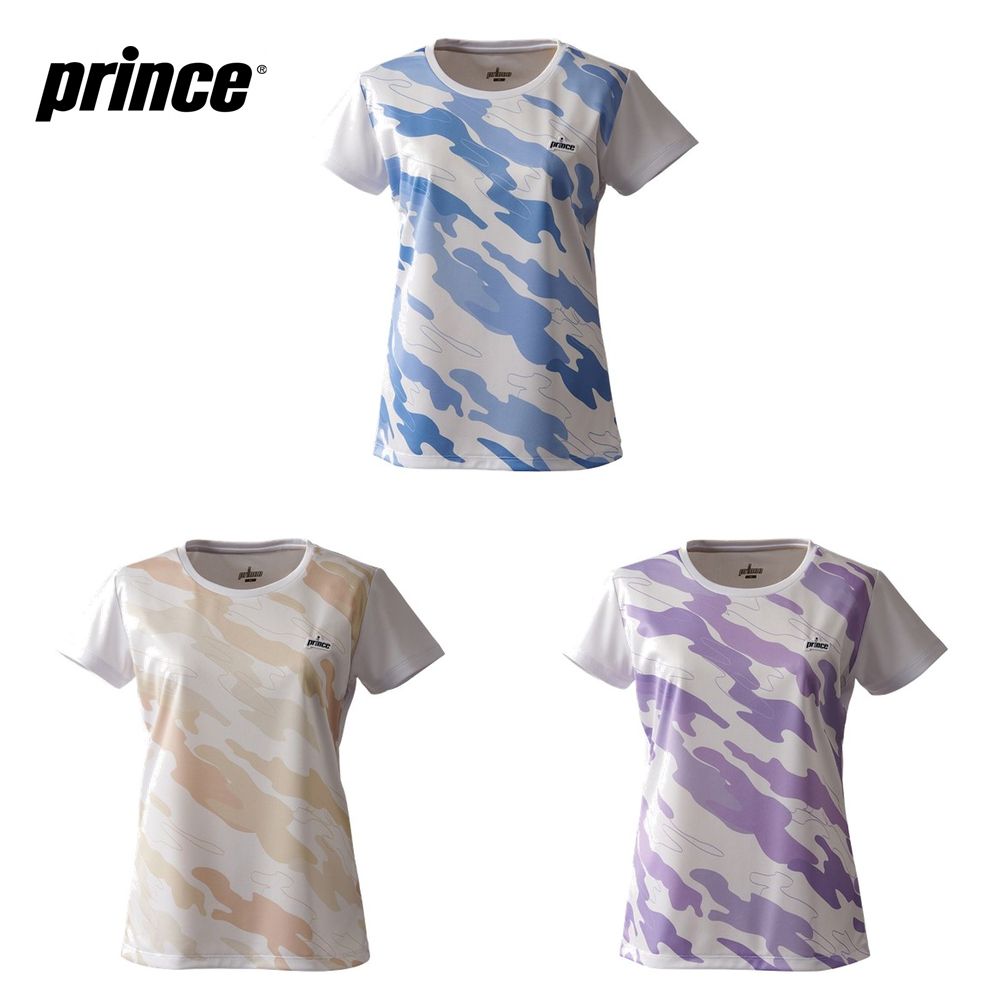 プリンス Prince テニスウェア レディース ゲームシャツ TEAM WEAR TML179T-2022 2022SS