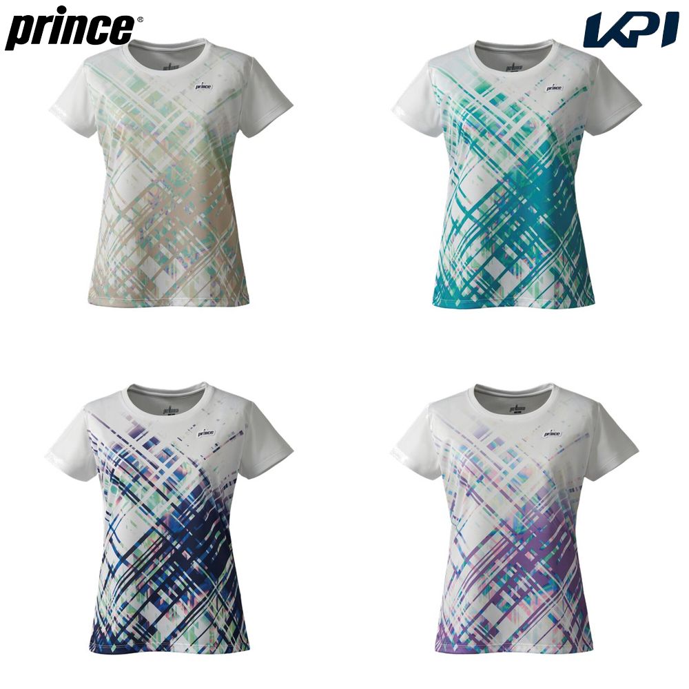 プリンス Prince テニスウェア レディース   ゲームシャツ TML193T 2024SS｜kpi24