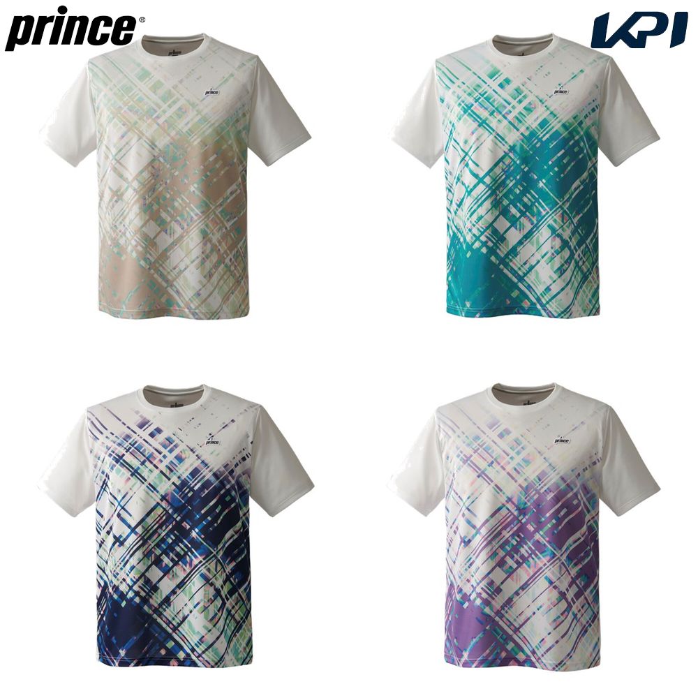 プリンス Prince テニスウェア メンズ   ゲームシャツ TMU190T 2024SS
