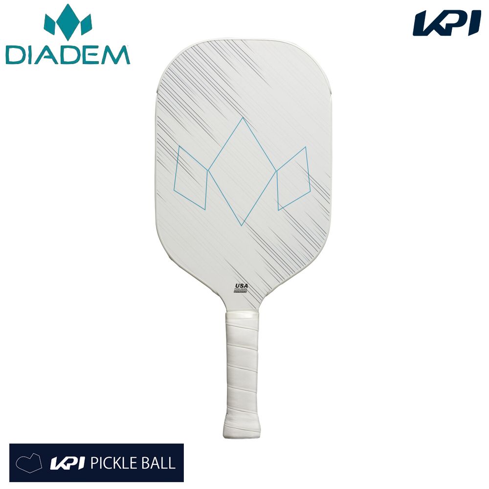 ダイアデム DIADEM  ピックルボール パドル ICON V2 XL WHITE アイコン V2 XL ホワイト TPA005 5月中旬発売予定※予約