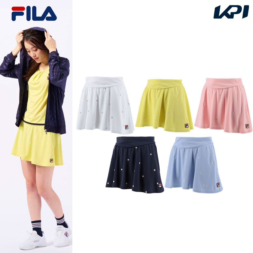 フィラ FILA テニスウェア レディース スコート VL2594 2023SS