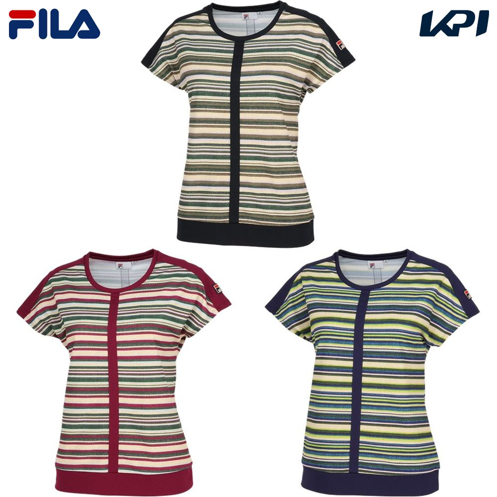 フィラ FILA テニスウェア レディース ゲームシャツ VL2691 2023FW