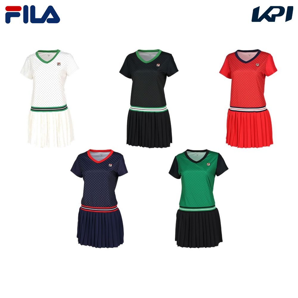 FILA フィラ テニスウェア レディース ワンピース VL2717 2023FW