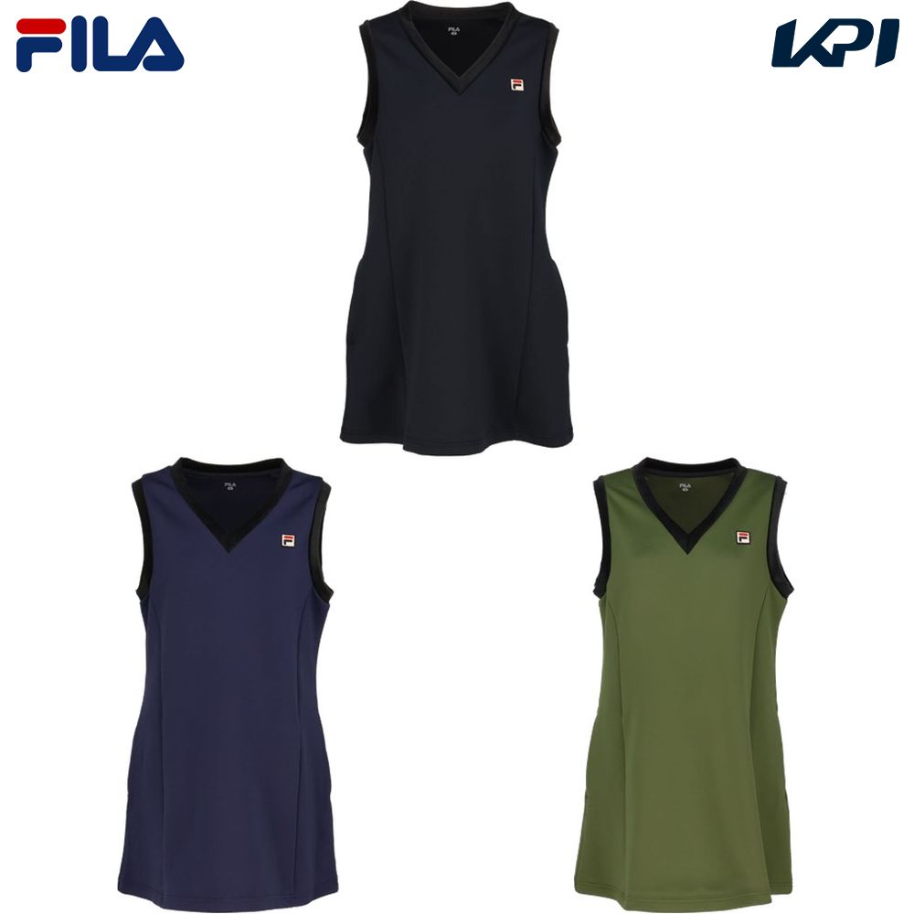 フィラ FILA テニスウェア レディース ジャンパースカート VL2735 2023FW