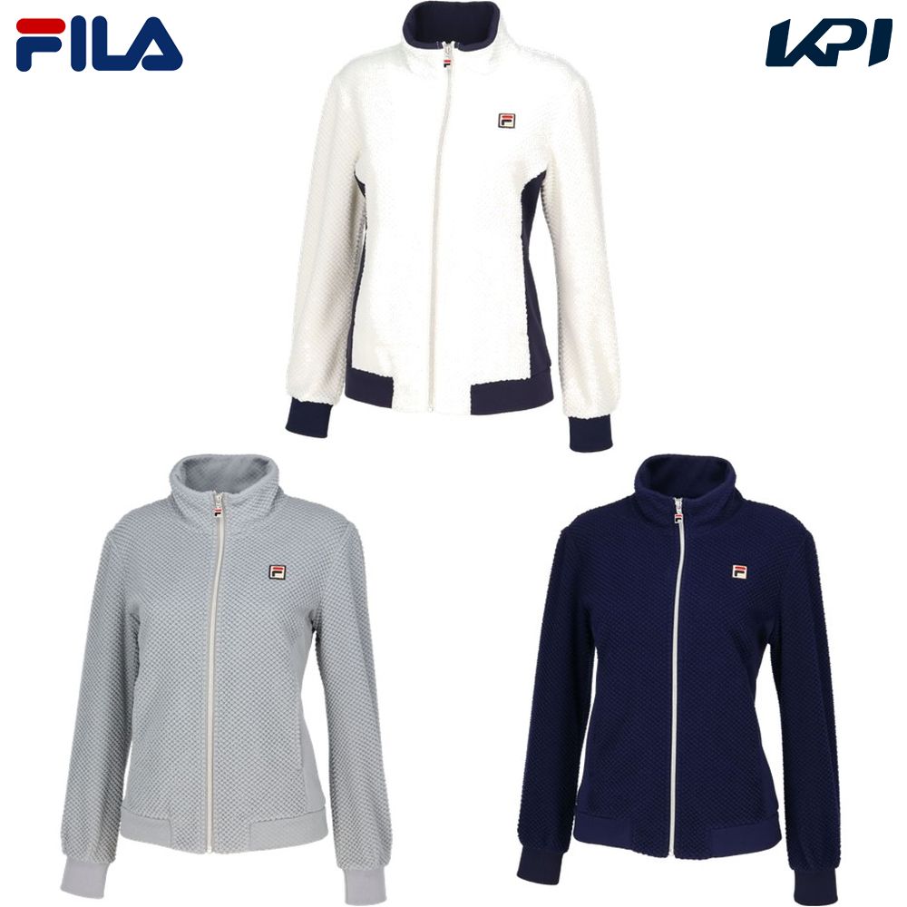 フィラ FILA テニスウェア レディース トラックジャケット VL2737 2023FW