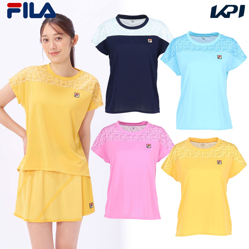 FILA フィラ テニスウェア レディース ゲームシャツ VL2828