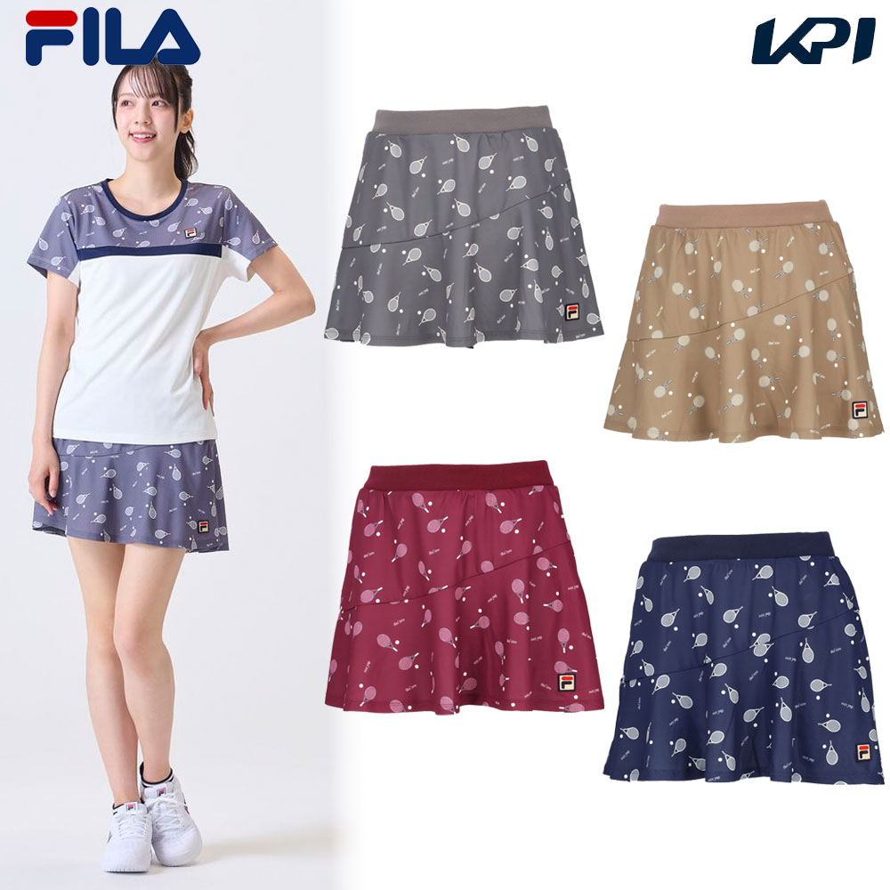 FILA（フィラ） テニスウェア レディース スコート VL2950 2024FW