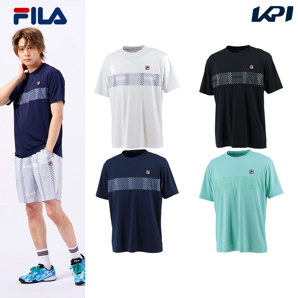 フィラ FILA テニスウェア メンズ ゲームシャツ VM5606 2023SS