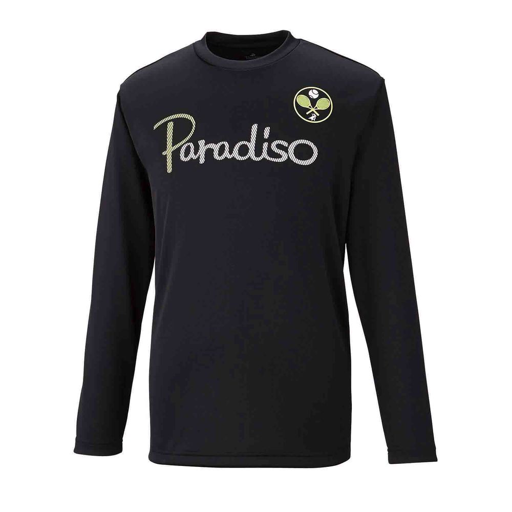 パラディーゾ PARADISO テニスウェア ユニセックス プラクティスシャツ 50C01F 2020SS｜kpi24｜02