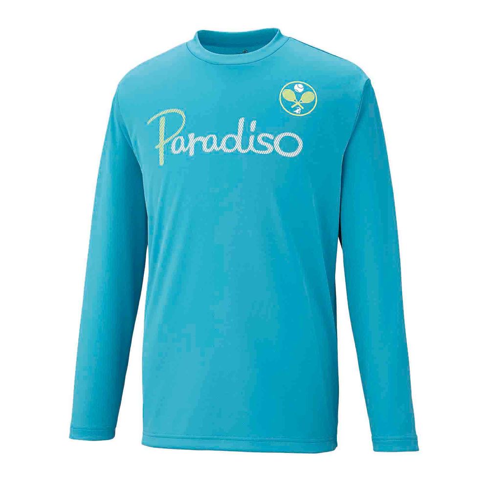 パラディーゾ PARADISO テニスウェア ユニセックス プラクティスシャツ 50C01F 2020SS｜kpi24｜03