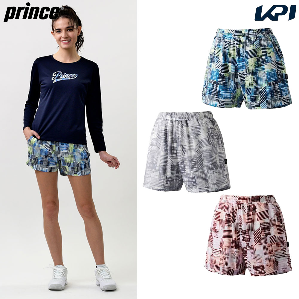 プリンス Prince テニスウェア レディース   ショートパンツ WF4336 2024FW