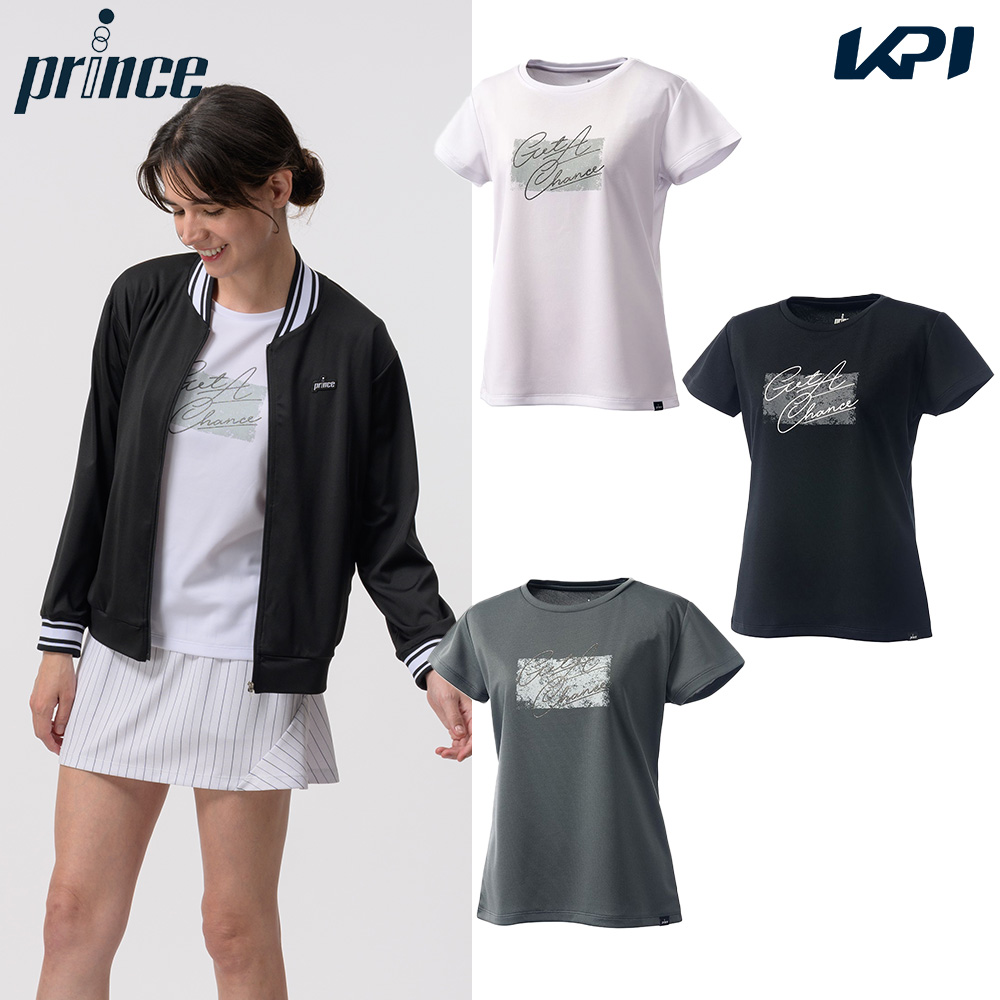プリンス Prince テニスウェア レディース   Tシャツ WF6033 2026FW