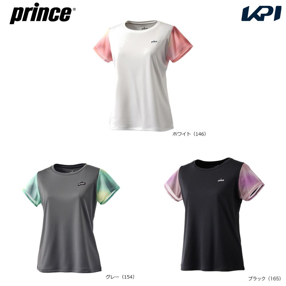 プリンス Prince テニスウェア レディース   ゲームシャツ WF6037 2026FW