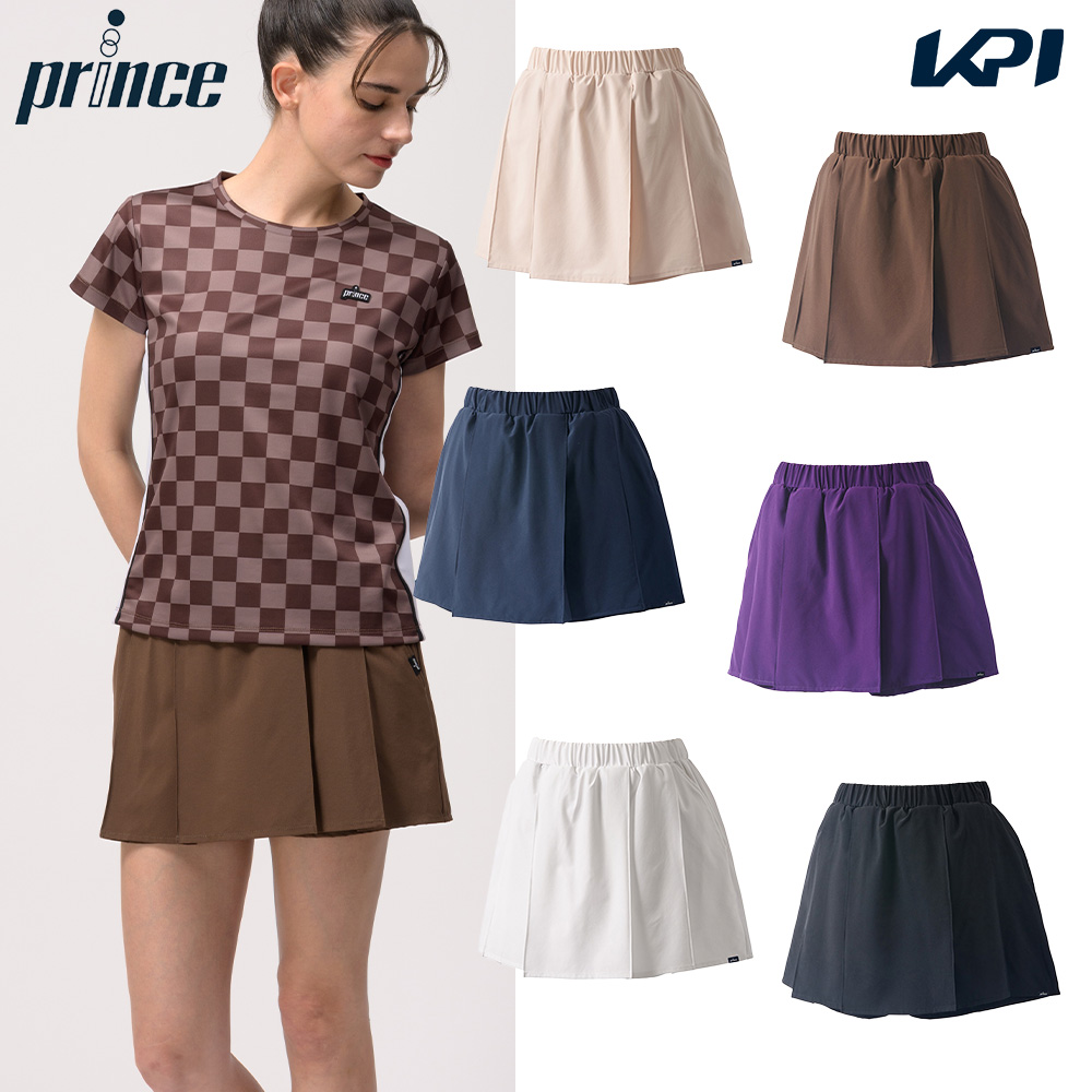 プリンス Prince テニスウェア レディース   ストレッチスキュロット WF6342 2026FW
