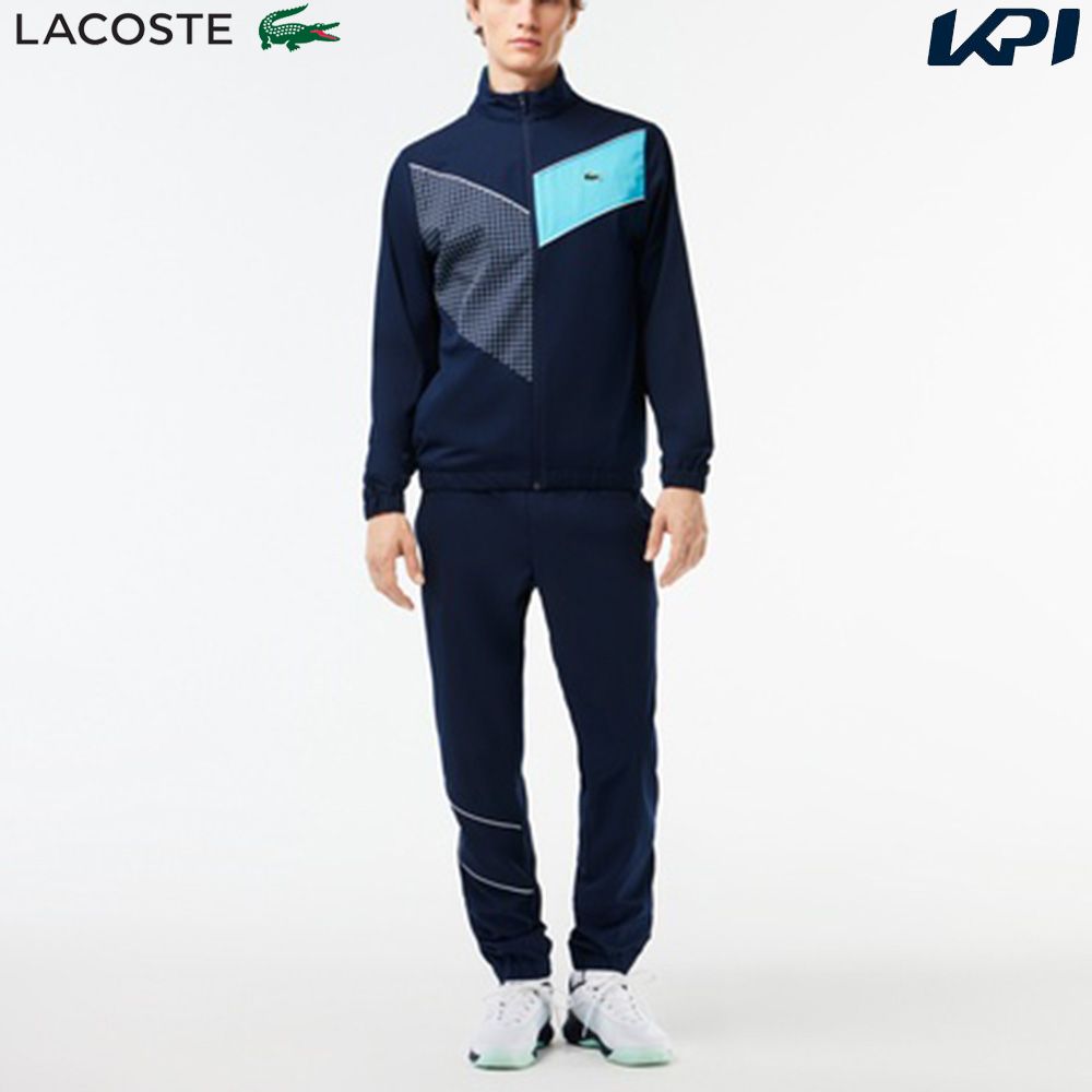 ラコステ LACOSTE テニスウェア メンズ アシンメトリートラックスーツ WH1796 99 RIG 2023FW 『即日出荷』 :WH1796 99 RIG:KPI24