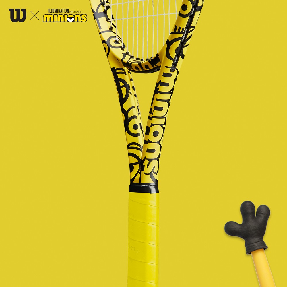 ウイルソン Wilson 硬式テニスラケット  MINIONS ULTRA 100 ミニオンズ ウルトラ100 WR064811U フレームのみ『即日出荷』「エントリーで特典プレゼント」｜kpi24｜07