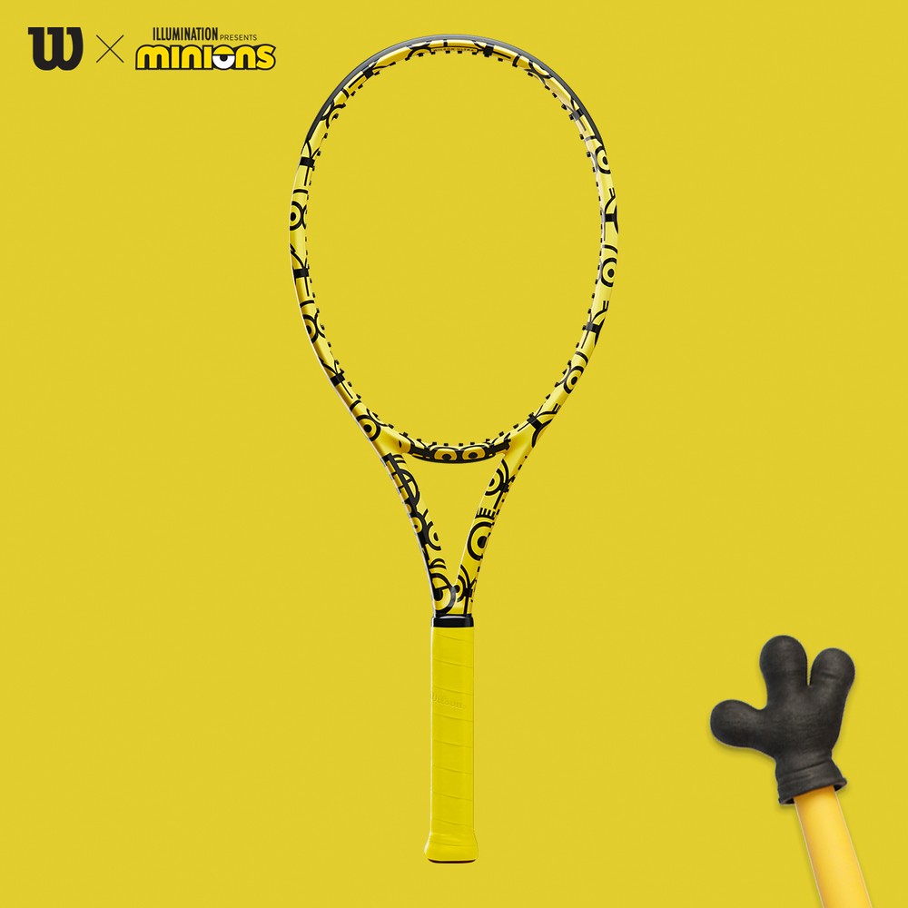 ウイルソン Wilson 硬式テニスラケット  MINIONS ULTRA 100 ミニオンズ ウルトラ100 WR064811U フレームのみ『即日出荷』「エントリーで特典プレゼント」｜kpi24｜08