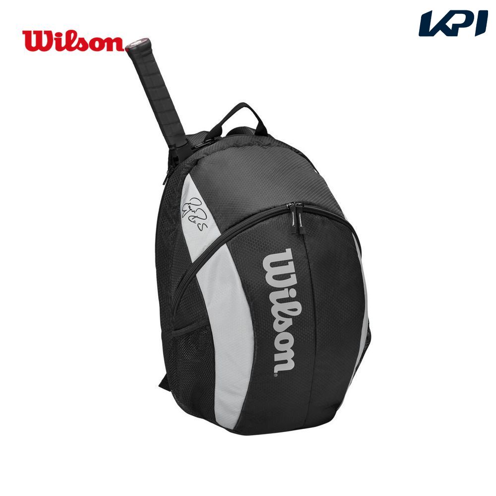 『即日出荷』ウイルソン Wilson テニスバッグ・ケース  FED TEAM BACKPACK フェデラー チーム バックパック 2本収納可能 WR8005901001 | Wilson