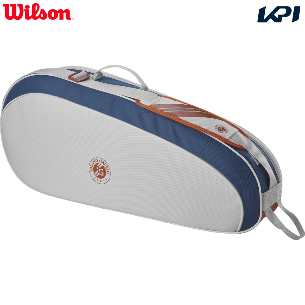『即日出荷』ウイルソン Wilson テニスバッグ・ケース  ROLAND GARROS 2024 ローランギャロス TEAM 3PK チーム ラケットバッグ WR8031301001