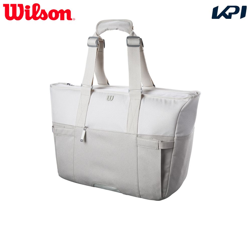 ウイルソン Wilson テニスバッグ・ケース LIFESTYLE TOTE 2024 ライフスタイル トートバッグ クリーム WR8032602001