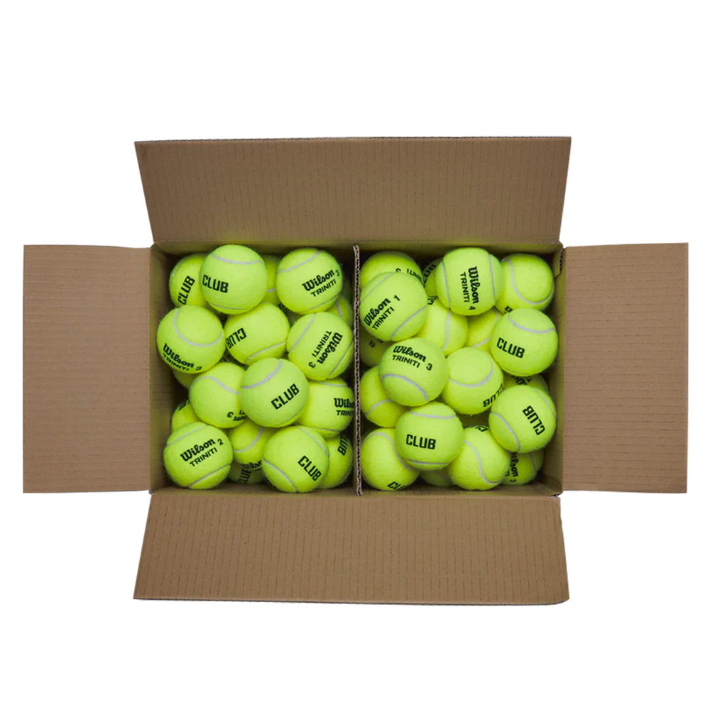 「最短当日出荷」ウイルソン Wilson テニス 硬式テニスボール TRINITI CLUB TBALL トリニティ クラブ テニスボール 1箱 72球入  WR8201501001_1