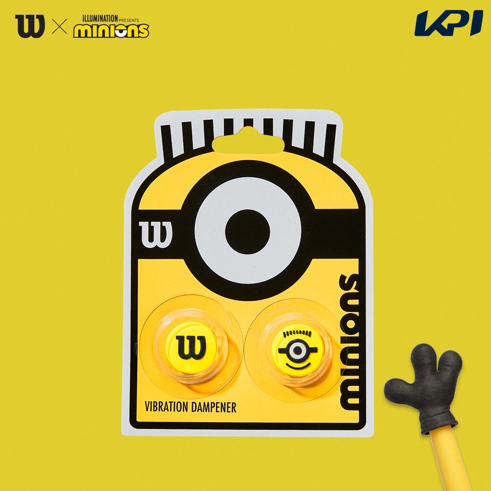 ¨в١٥륽 Wilson ƥ˥ưߤ  MINIONS VIBRATION DAMPENERS ߥ˥ 2 WR8408501001