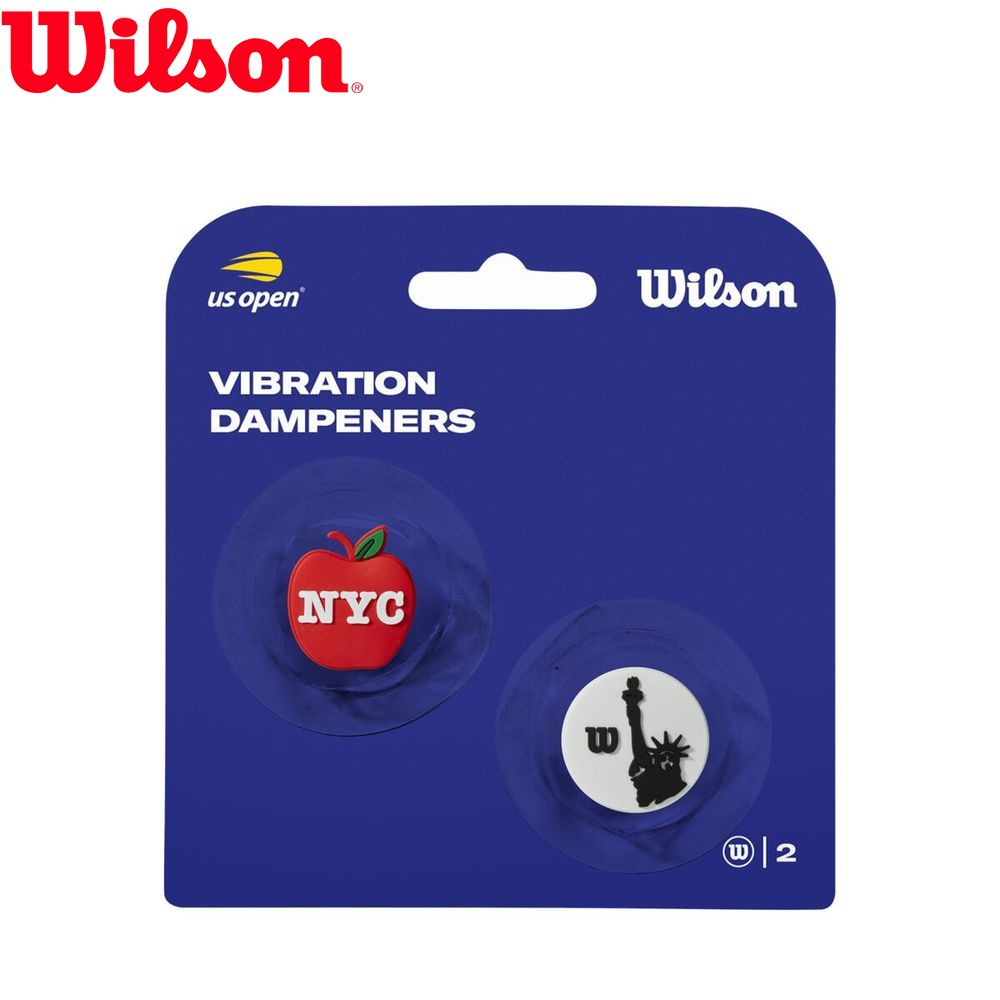 ¨в١٥륽 Wilson ƥ˥꡼  ưߤ 2  ץʡ USץ US OPEN DAMPENERS Red/BLACK 2PK WR8412201001