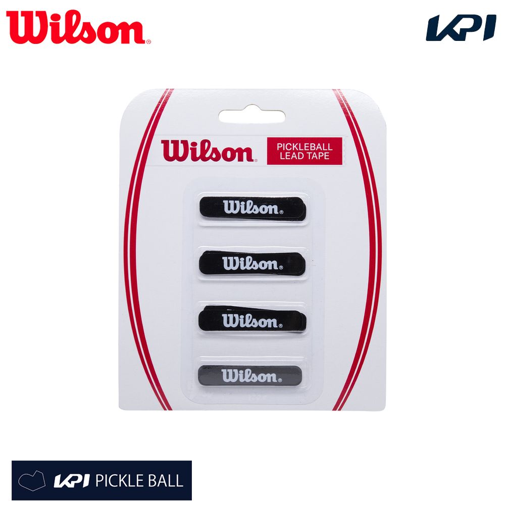 ウイルソン Wilson ピックルボールアクセサリー PICKLEBALL LEAD TAPE Black リードテープ WR8911901001