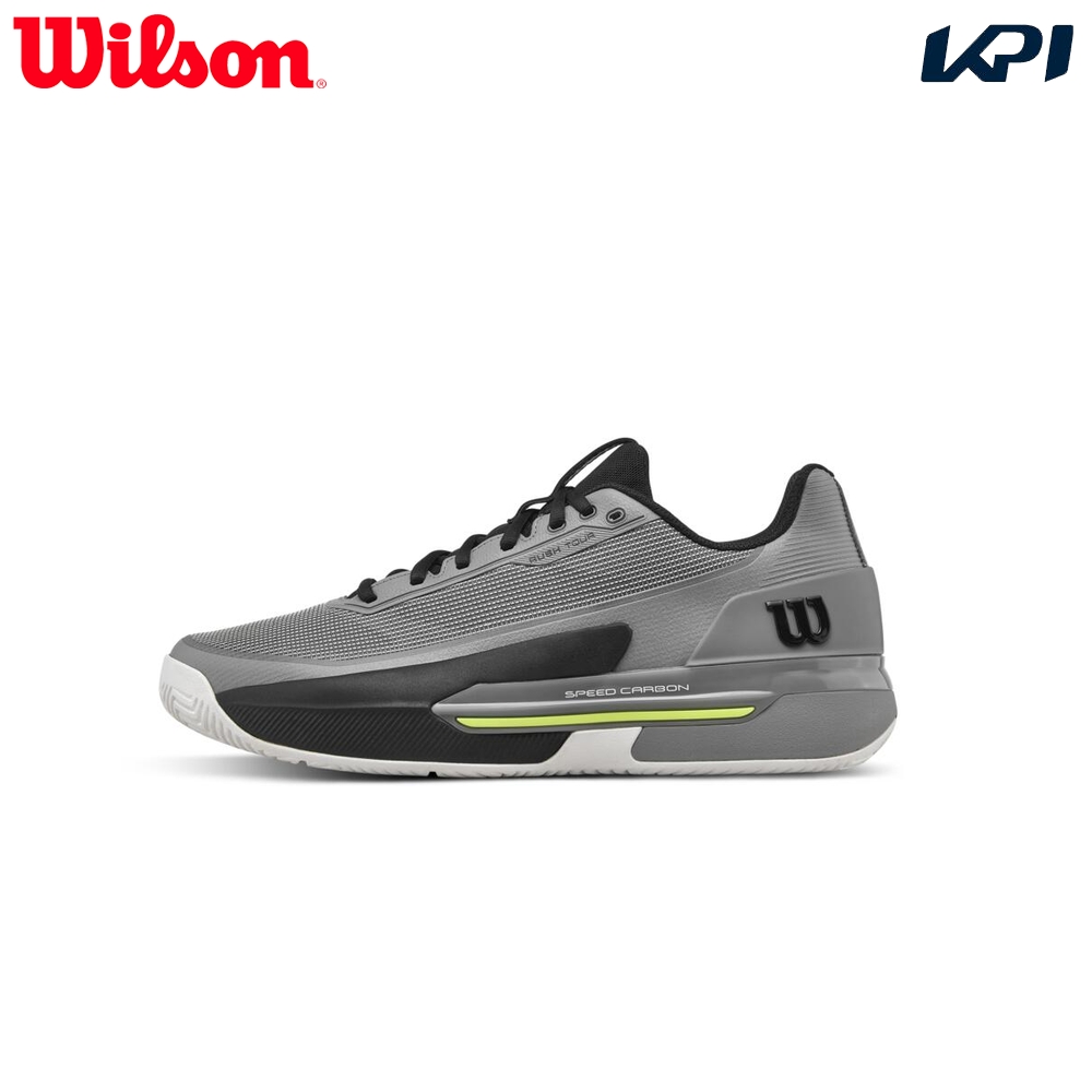�E�C���\�� Wilson �e�j�X�V���[�Y �����Y   RUSH TOUR 5 Titanium/Black ���b�V���c�A�[ 5 �I�[���R�[�g�p WRS339650U