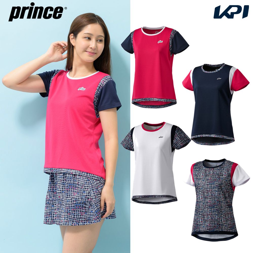 Prince（プリンス） テニスウェア レディース ゲームシャツ WS3052