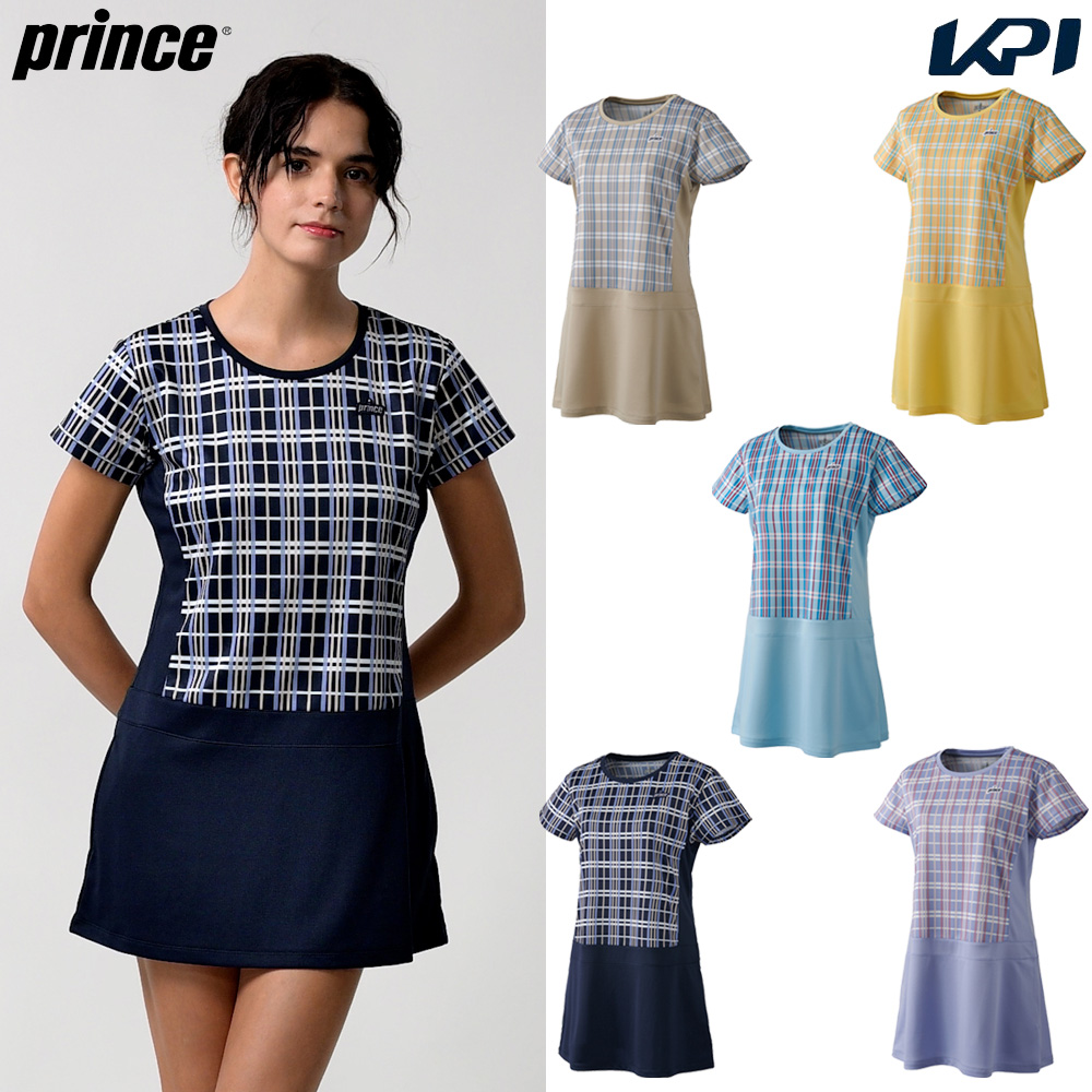 プリンス Prince テニスウェア レディース   ワンピース WS4408 2024SS | Prince