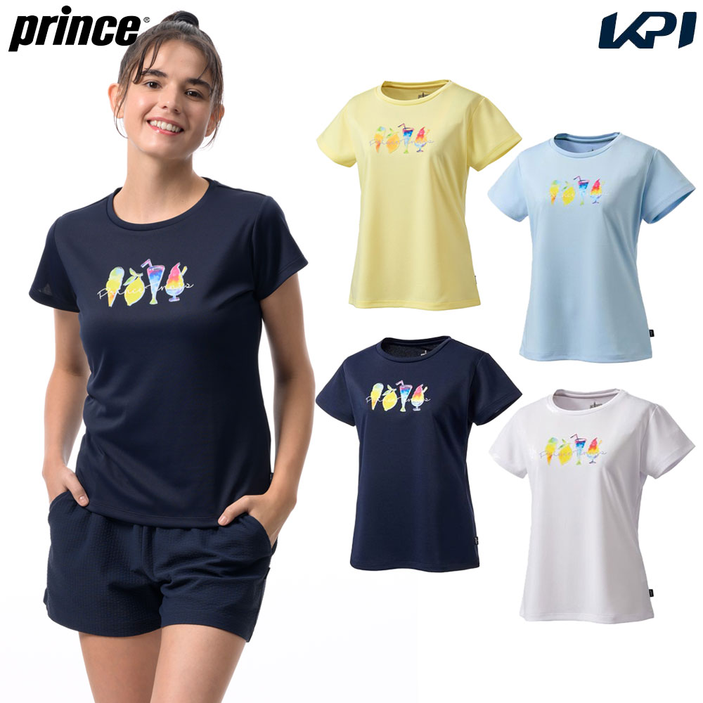 プリンス Prince テニスウェア レディース   Tシャツ WS6078 2026SS
