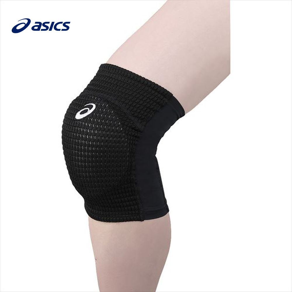 「2017新製品」asics（アシックス）[VBニーパッド(メッシュ) XWP076-9001]バレーボールウェア