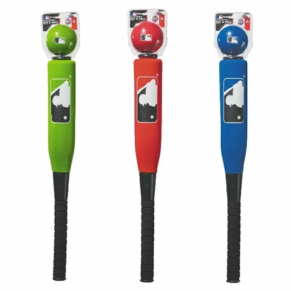 フランクリン Franklin 野球バット ジュニア   MLB フォームバット＆ボールセット BLACK/BLUE/RED  YS6601S3K6