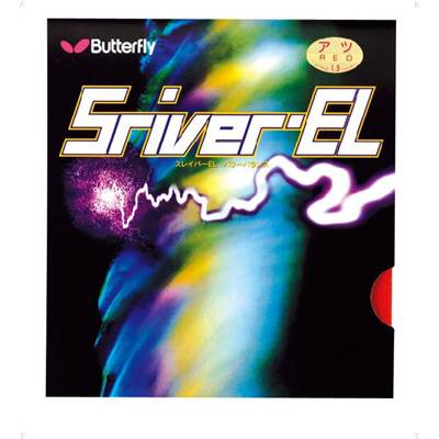 バタフライ Ｂｕｔｔｅｒｆｌｙ ≪スレイバーＥＬ 05380≫ガット・ラバー≪卓球≫