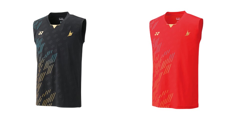 バドミントン　ノースリーブシャツ　桃田モデル　Ｏ YONEX リーチョンウェイ選手モデル YONEX バドミントン