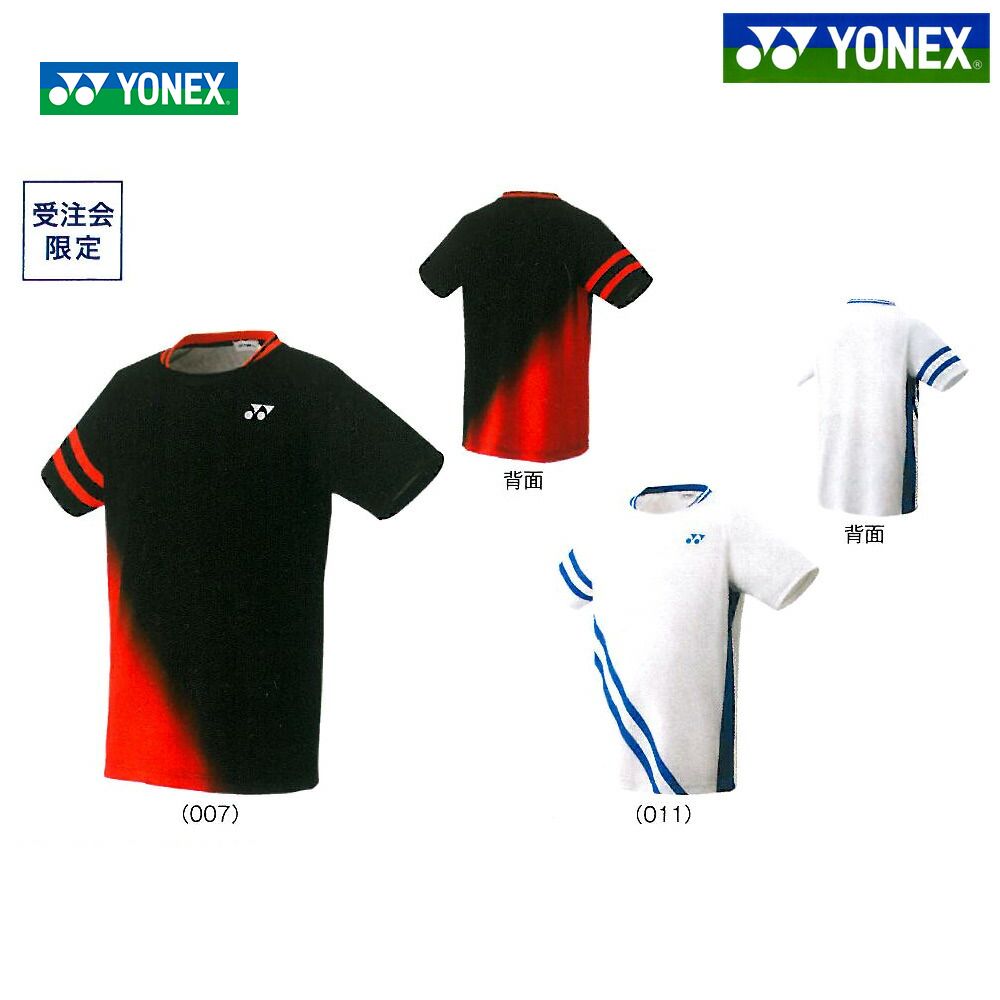 ヨネックス YONEX バドミントンウェア メンズ ゲームシャツ フィットスタイル 桃田賢斗選手着用モデル 10324Y 2019SS