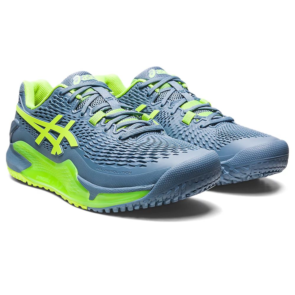 アシックス asics テニスシューズ メンズ GEL-RESOLUTION 9 OC ゲルレゾリューション 9 1041A377-400『即日出荷』