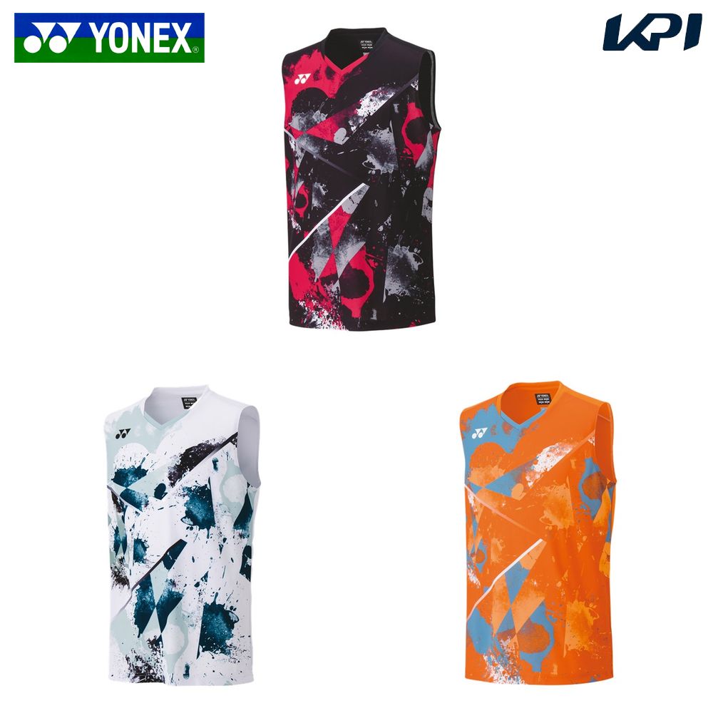 ヨネックス YONEX テニスウェア メンズ   ゲームシャツ ノースリーブ  10570 2024SS