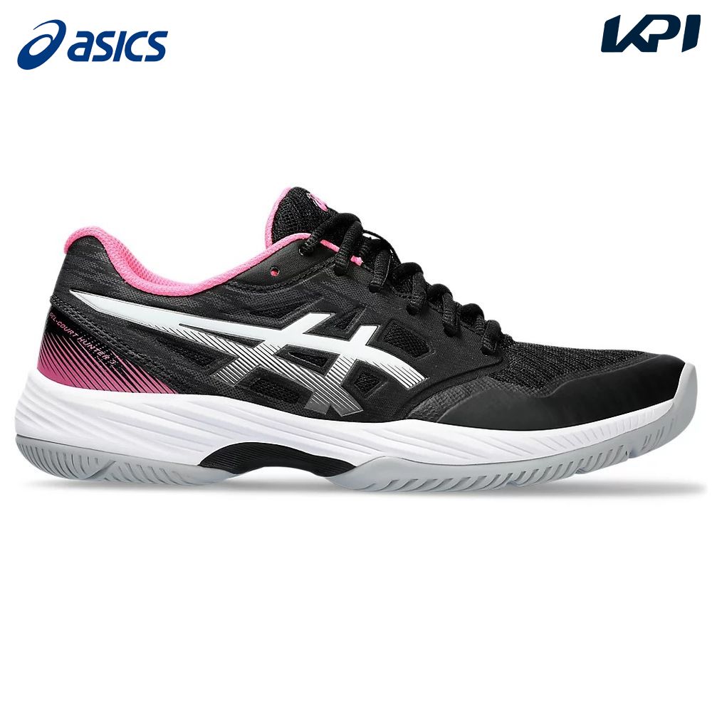 アシックス asics マルチSPシューズ レディース GEL-COURT HUNTER 3 1072A090-001「エントリーでMISSION商品プレゼント」｜kpisports