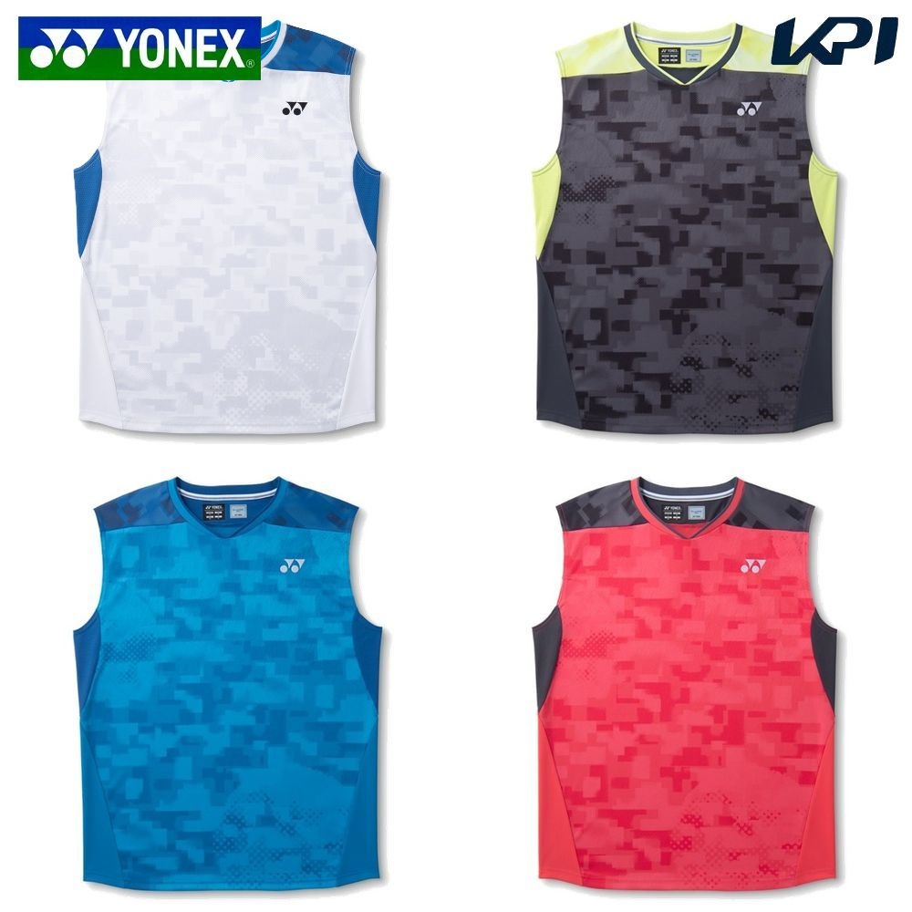 ヨネックス YONEX テニスウェア メンズ   メンズゲームシャツ ノースリーブ  10755 2026SS